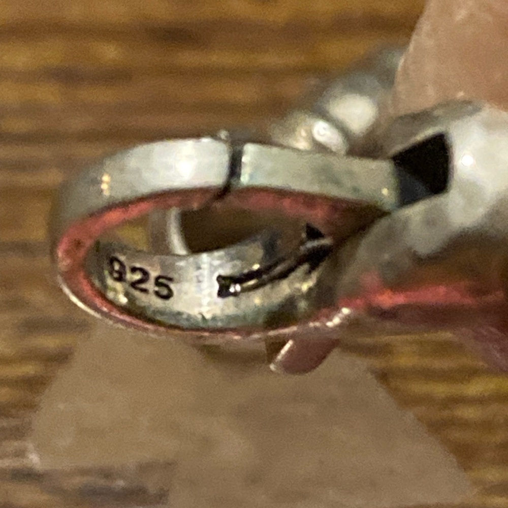 JAI leather and sterling silver heart and paws bracelet - Picture 5 of 10